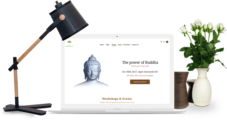 Eganesha - UI UX Design, Web App Development
