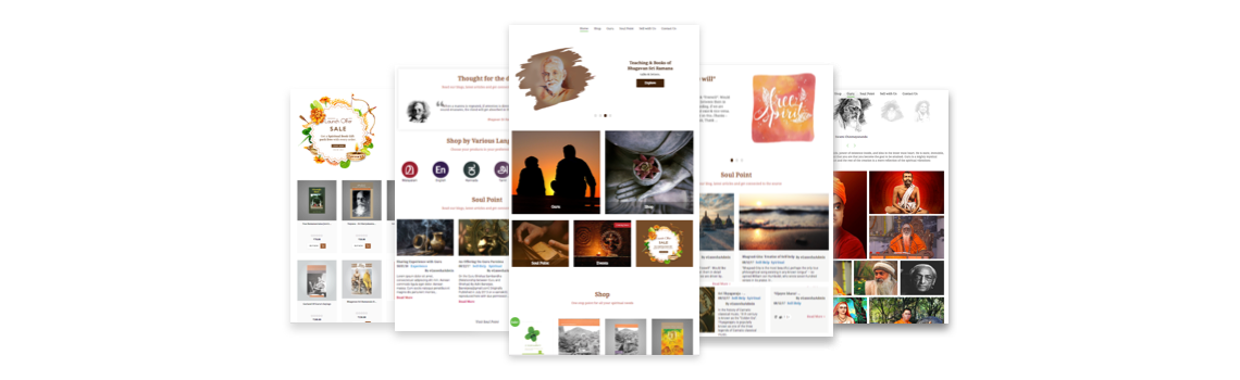 Eganesha - UI UX Design, Web App Development